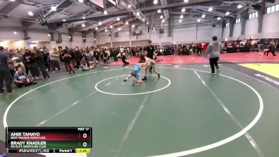 92 lbs Champ. Round 1 - Brady Knadler, NB Elite Wrestling Club vs Amir Tamayo, Best Trained Wrestling