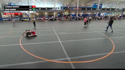138 lbs Quarterfinal - Camden Murray, Unattached vs Sean Harris, Unattached