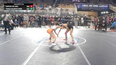 125 lbs Cons. Round 1 - Paola Blanco-Cruz, Olympic Heights vs Sophia De Lima, Tohopekaliga