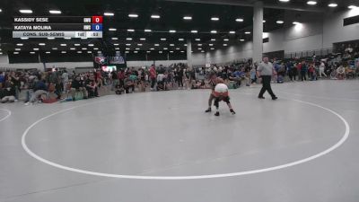 84.7-92.1 lbs Cons. Sub-semis - Kassidy Sese, Gomez Wrestling RTC vs Kataya Molina, Ringers Wrestling Club