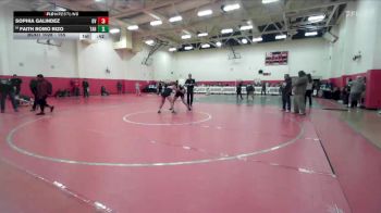 155 lbs Cons. Round 4 - Faith Romo Rizo, Tahquitz vs Sophia Galindez, Orange Vista
