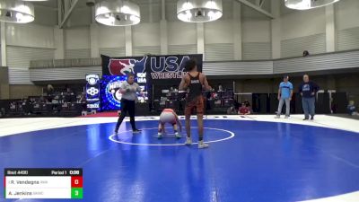 14U Boys - 110 lbs Semis - Reece Vendegna, Askren Wrestling Academy vs Amari Jenkins, Bad Karma Wrestling Club