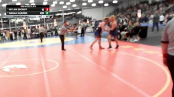 6 - 190 lbs Quarterfinal - Adrian Guerra, North Stafford vs Wylan Snoddy, West Springfield