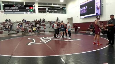 174 lbs Placement Matches (16 Team) - Jacob Longcrier, Mt. San Antonio College vs Abraham Galacia, Cerritos