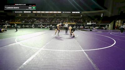 197 lbs Consi Of 32 #2 - Micah Noel, Wayne State College vs Landon Martz, Slippery Rock