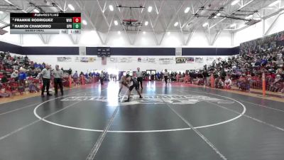 Boys 152 lbs Semifinal - Frankie Rodriguez, West Valley Boys vs Ramon Chamorro, UPrep Boys