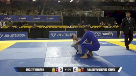 Fabian Ouvry Lindfield Roberts vs Eric Steven Martin 2026 Pan Jiu Jitsu IBJJF Championship