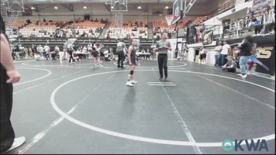 78-88 lbs Rr Rnd 2 - Amberlynn West, Midwest City Bombers Youth Wrestling Club vs Emmeline Bowerman, Madill Takedown