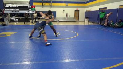 215 lbs 3rd Place - Dane Petrarco, Norwin vs Brandon Harris, Trinity Camp Hill