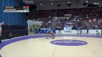 197 lbs Quarterfinal - Kevin Shaw, Huntingdon vs Ben Strehlow, Luther