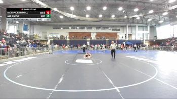 165 lbs Champ. Round 1 - Joe Cicco, Niagara County Community College vs Jack Pickersgill, Cortland