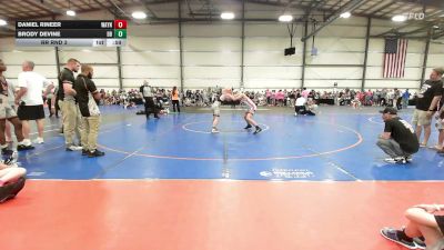 135 lbs Rr Rnd 3 - Daniel Rineer, Wayne Danger - MS vs Brody Devine, Dover Bandits - MS