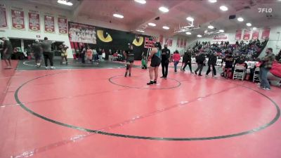 235 lbs Cons. Round 3 - Lizbeth Guardado-Santiage, Lincoln (San Diego) vs Elisa Najera, Olympian