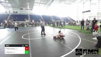 86 lbs Quarterfinal - Dominic Marmolejo, Aniciete Training Club vs Tyler Aguirre, Threshold WC