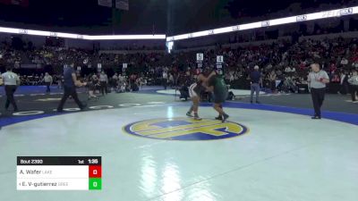 235 lbs Quarterfinal - Ashley Wafer, Lakewood vs Estrella Vasquez-gutierrez, Greenfield