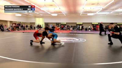 132 lbs Quarters - William Parsons, Vacaville Wrestling Club vs Salvador Bautista II, MTC - MANTANONA TRAINING CENTER