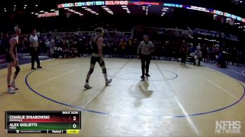 3A 113 lbs Cons. Round 2 - Alex Giglietti, Viera vs Charlie Smiarowski, Riverdale