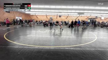 130 lbs Round Of 32 - Donavin Eggleston, Unadilla vs Landon Hunsicker, Nesquehoning