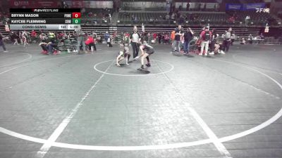 80 lbs Consolation - Brynn Mason, Power Half Wrestling Academy vs Kaycee Flemming, Seneca