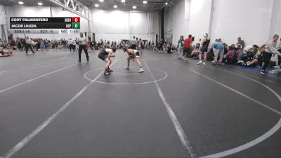 106 lbs Round 2 (4 Team) - Jacob Liuzza, BC Predators vs Cody Palmientero, South Side WC Blue