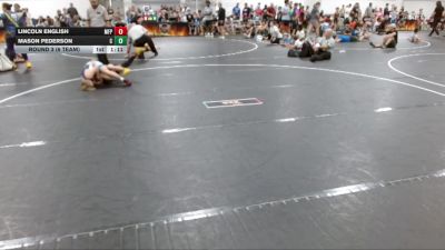 90 lbs Round 3 (6 Team) - Lincoln English, MF Purge vs Mason Pederson, Cartel