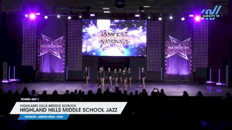 Highland Hills Middle School - Highland Hills Middle School Jazz [2025 Junior High - Pom Day 1] 2025 JAMfest Dance Super Nationals
