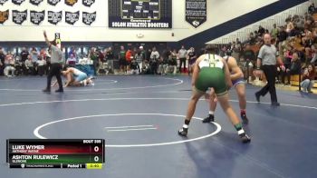 190 lbs Cons. Round 4 - Ashton Rulewicz, GlenOak vs Luke Wymer, Anthony Wayne