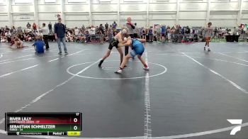 110 lbs Round 3 (4 Team) - River Lilly, Contenders Green vs Sebastian Schmeltzer, Forge