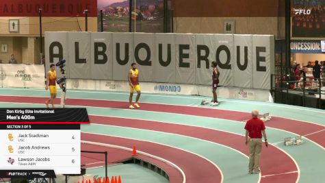 Men's 400m Invitational, Prelims 3