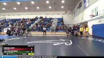 141 lbs Quarterfinal - Wayne Joint, West Hills vs Hector Rameriz, East Los Angeles