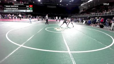 157 lbs Champ. Round 2 - Isaac Gautschi, El Dorado vs Xadian Padilla, Pitman