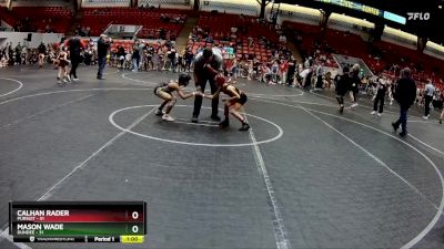 60 lbs Quarterfinal - Calhan Rader, Pursuit vs Mason Wade, Dundee