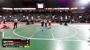 160 lbs Champ. Round 2 - Bear Steiner, WAD1 vs Logan Scarff, NOR1