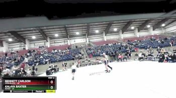 65 lbs Round 4 (6 Team) - Bennett Carlson, Utah Black vs Kalaya Baxter, Idaho