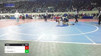 123 lbs Round Of 32 - Erblin Morina, Bartlesville JH vs Noah Samples, Edmond Santa Fe