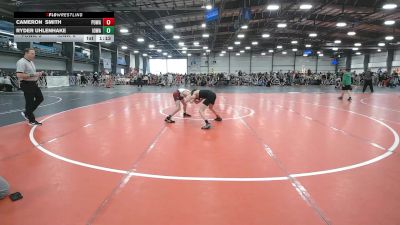 80 lbs Round 2 (10:45am Saturday) - Cameron Smith, POWA vs Ryder Uhlenhake, Iowa Black