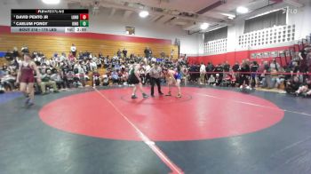 175 lbs Semifinal - David Pento Jr, Londonderry vs Caelum Forgy, Kingswood