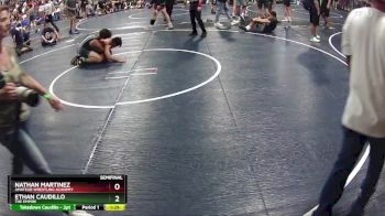 163 lbs Semifinal - Nathan Martinez, Amateur Wrestling Academy vs Ethan Caudillo, The Empire