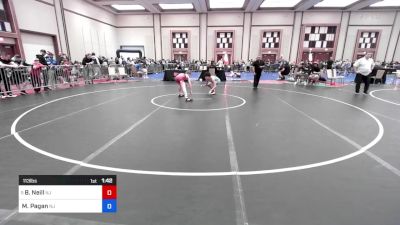 113 lbs Consi Of 16 #1 - Brody Neill, Nj vs Matthew Pagan, Nj