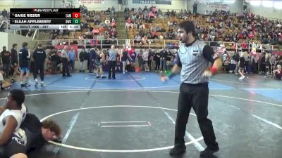 287 lbs Cons. Semi - Elijah Appleberry, Dunbar Wrestling Club vs Gaige Rieder, Cambridge