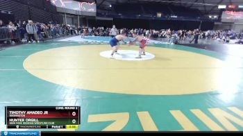 125 lbs Cons. Round 2 - Hunter Orgill, Deer Park Ironman Wrestling Club vs Timothy Amadeo Jr, Washington