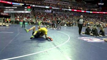 2A-150 lbs Cons. Round 4 - Jax Jensen, Winterset vs Briggs Collins, West Liberty