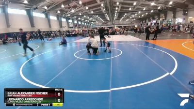 52 lbs Quarterfinal - Brian Alexander Fischer, Best Trained Wrestling vs Leonardo Arredondo, El Paso Wildcats Wrestling Club