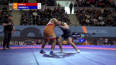 92 kg - Deepak Punia, IND vs Shamil Zubairov, AZE