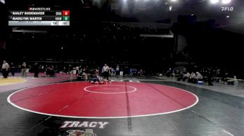 115 lbs Cons. Round 5 - Bailey Rademaker, Cosumnes Oaks vs Madilynn Martin, Oakmont