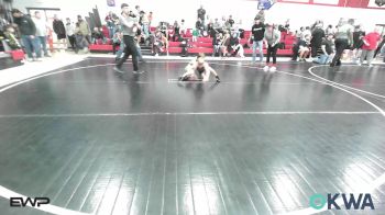 52 lbs Quarterfinal - Tyr Rodriquez, Salina Wrestling Club vs Elliott Fox, Locust Grove Youth Wrestling