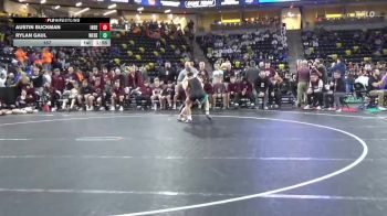 157 lbs Quarterfinal - Austin Buckman, Independence vs Rylan Gaul, West Delaware, Manchester