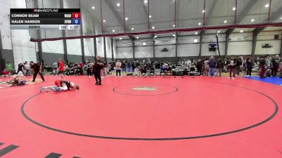U16 FK - 113 lbs Semis - Connor Beam, Washington vs Halen Hanson, Scrap Yard Garage Wrestling