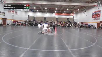 113 lbs Cons. Round 5 - Riley Pylypiak, Highland vs Jin Saito, Summit