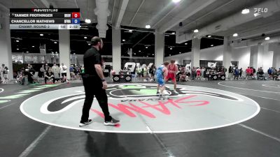 Champ. Round 3 - Tanner Frothinger, Brunson UVRTC vs Chancellor Mathews, Black Fox Wrestling Academy
